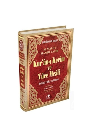 Kuran-ı Kerim Meali Bilgisayar Hatlı- Merve Yayınları