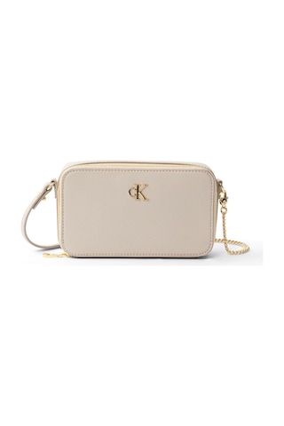 Minimal Mono Camera Bej Kadın Çanta-8769 Bej