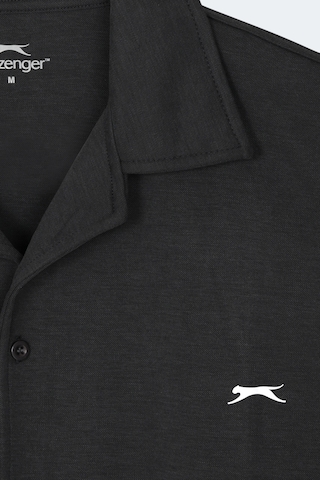 Slazenger Katelın Erkek Siyah Gömlek