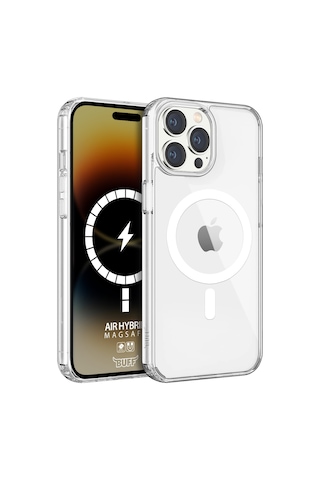 Buff Apple iPhone Uyumlu 14 Pro - 2x5d Ekran Koruyucu + Magsafe Kılıf + Lens Koruyucu Matte Mat