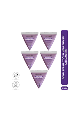 Dermokil Bond Repair Yoğun Nemlendirici Saç Maskesi Seti 25 Ml X 5 Adet