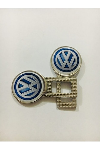 Volkswagen Logolu Araç Kmr Ikaz Susturucusu 2 Adet Metal