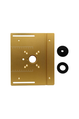 Router Tablası Takım Plakası Aluminyum Alaşımlı Ahşap Freze Flip Tahtası Kesim Makinesi Oymacılık Yardımcı Aracı Ahşap İşleme Masaları