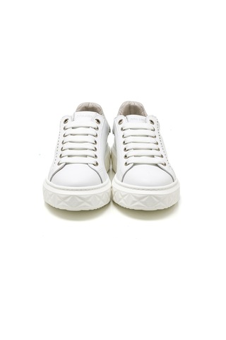Sneaker Günlük Kadın Mar-25y-209-8888 John May Beyaz-metalik Gümüş Beyaz