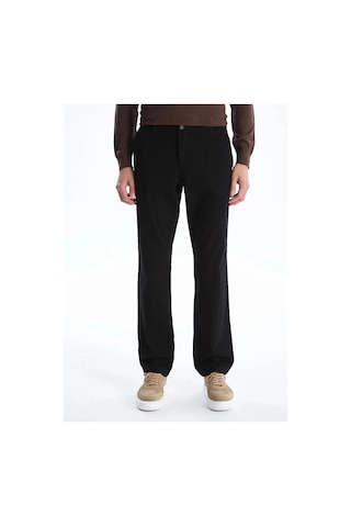 LC Waikiki Lcwaıkıkı Classic Standart Kalıp Gabardin Erkek Chino Pantolon W5 New Black