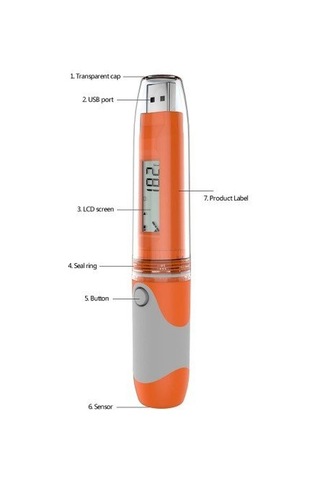 Rc-51h Sıcaklık ve Nem Kayıt Cihazı  Datalogger