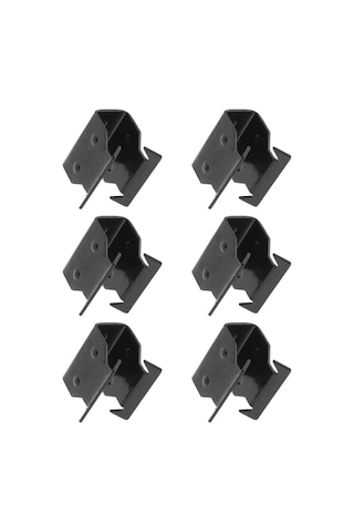 6x Ford Ön Cam Izgara Klipsi Sac Klips 6 Adet