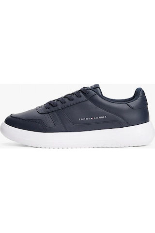 Tommy Hilfiger Modern Hafif Tabanlı Deri Erkek Sneaker Fm0fm05529dw5 Mavi