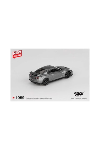 1/64 1089 Nıssan Gt-r 2013 Dark Metal Gray Nısmo R35 Crs Version Çok Renkli