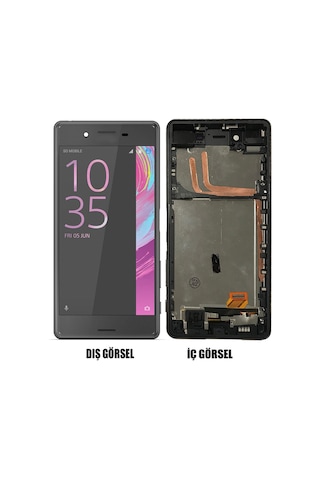 Teknonet Sony Xperia X Uyumlu Lcd+dokunmatik - Siyah