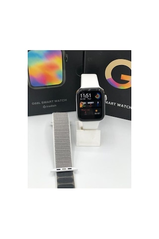 Smart Watch 6s Uyumlu Akıllı Saat Konuşma Özellikli Türkçe Menü Yan Tuşlar Aktif Uygulama