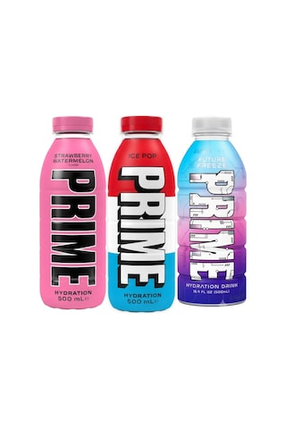 Prime Ice Pop - Future Freeze - Strawberry Watermelon 3'lü Lezzet Paketi
