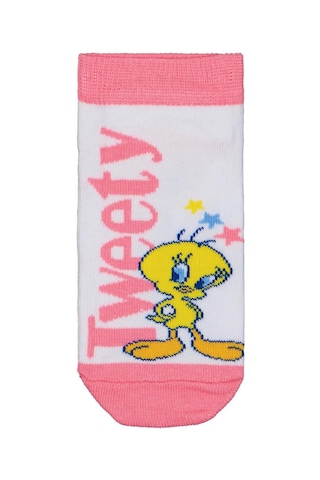 Tweety 2-12 Yaş Kız Patik Çorap - Standart 6-7 Yaş Standart