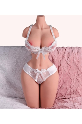 Erotixshop Gerçekçi Oyuncağı Silikon Type Bacak Oynar İşlevli Anal Vajinal Realistik Manken 8 KG