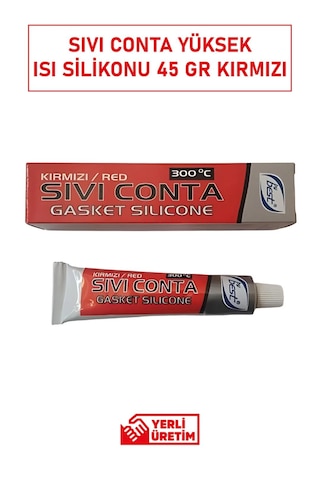 Best 300 Dereceye Dayanıklı Sıvı Conta Kırmızı 45gr