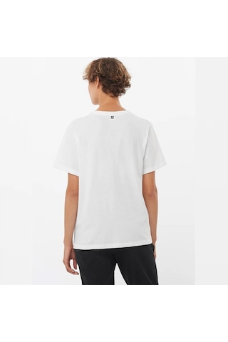 Salomon Logo Combo Ss Tee W Whıte// T-shırt Lc2233000 001