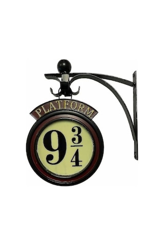 Harry Potter Asılı 9 3/4 Gece Lambası, Metal Duvar Lambası, Sinema Severler İçin 20. Yıl Dönümü Hediyesi Çok Renkli