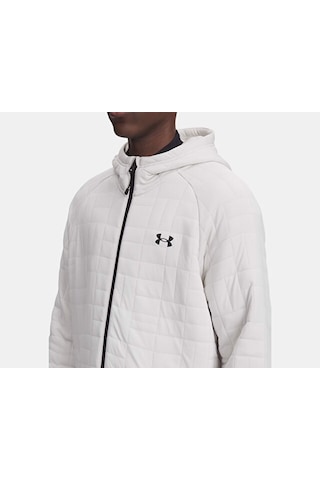 Under Armour Ua Unstoppable Flc Txtr Fz Erkek Günlük Ceket 6003869-110 Beyaz Beyaz