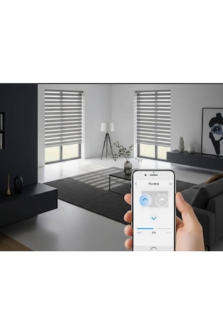 Rovline Akıllı Perde Motoru Rv200 Stor Perde Zincire Montaj