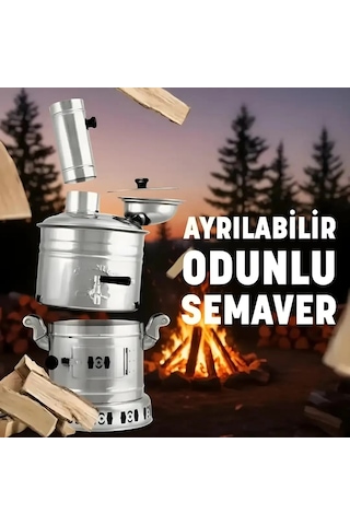 Sözenler 4 Litre Sobalı Semaver Alt Soba Çıkabilir
