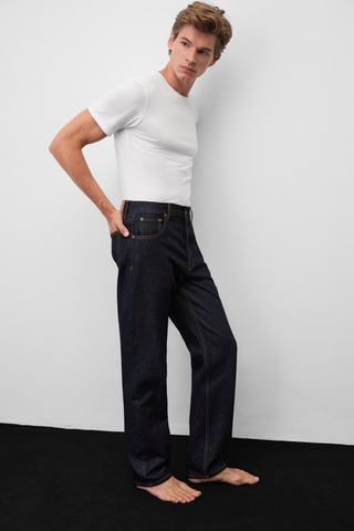 Grımelange Grimelange Carpe Erkek Straight Fit Çok Renkli Jeans