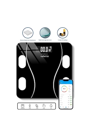 Valletta Maestro Dijital Baskül + Pil