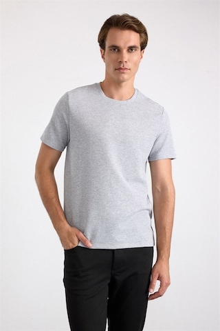 Süvari Gri Regular Bisiklet Yaka Tişört Sts1014000001-s05