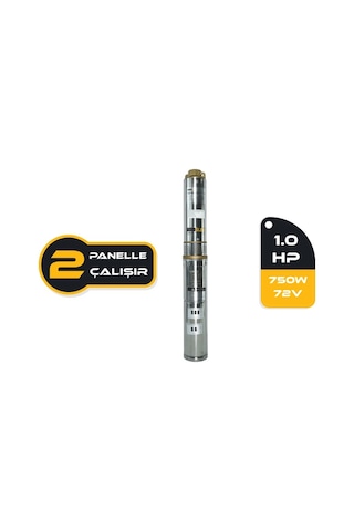 Dc Pompa 1 Hp / 750w Dalgıç