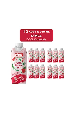Dimes Cool Karpuz Mix 310 Ml X 12 Adet
