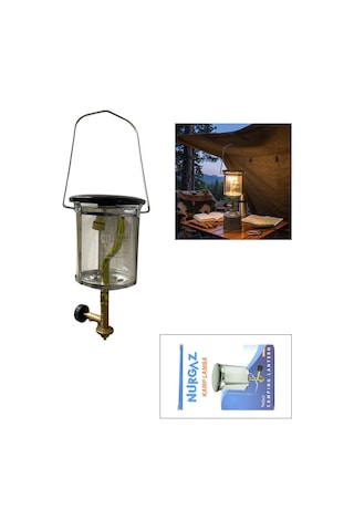 Küçük Kamp Lamba Löküs Tüp Üzeri Aygaz Dar Musluk 300w Ng-410