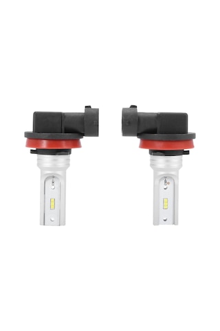 Padalink Araç Led Sis Lambası 6smd Seoul Y11 Csp 40w 6500k Beyaz 2000lümen H8/h11/h9 Kolay Kurulum 2'li Paket