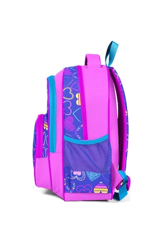 Coral High Mavi Pembe Kalpli İlkokul Çantası - Kız Çocuk 23401