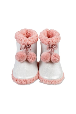 Civil Girls Kız Çocuk Panduf 31-35 Numara Ekru 94a86009324w1-1 Ekru