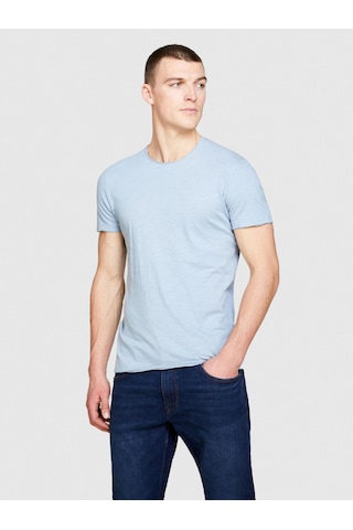Sisley %100 Pamuk Bisiklet Yaka Slim Fit T-shirt Erkek 3w9 T-shirt - 324p3wf0s101k