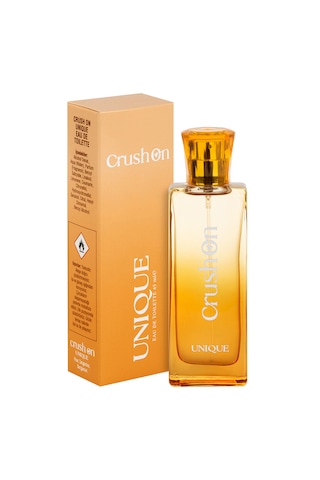 Crush On Unique Eau De Toilette 45 Ml Vanilya -amber - Portakal Çiçeği - Mandalina Amber - Vanilya