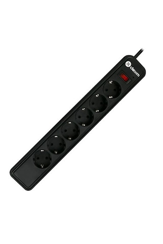 Dexim Sp06ag 6'lı 1.8 M Akım Korumalı Priz