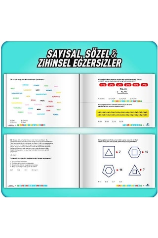 Yeni Neuro-Via Sistemi İle Dikkati Güçlendirme Seti 6.Sınıf 12 Yaş - Osman Abalı - Adeda
