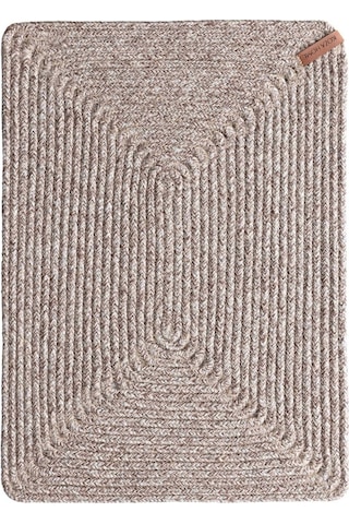 Cesta El Yapımı Örgü Natural Dikdörtgen Amerikan Servis 32x45 401 Naturel