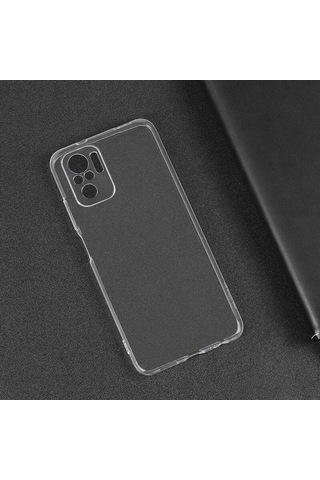 Xiaomi Redmi Note 10S Kilif Ince Esnek Seffaf Süper Silikon 562137488