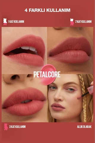 Maybelline Super Stay Teddy Tint Uzun Süre Kalıcı Likit Mat Tint 40 Petalcore 40