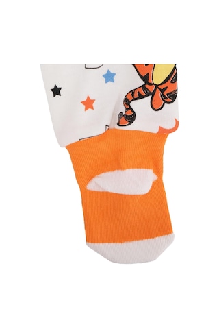 Bebelop Tiger Baskılı Çoraplı Pijama Altı 001