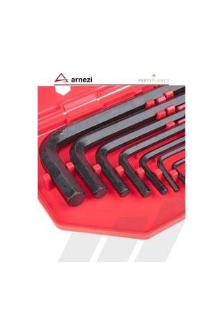 Arnezı Baltı Kaideli 9 Parça Altıgen Anahtar Seti Hex Altıgen Anahtarlar 178862477