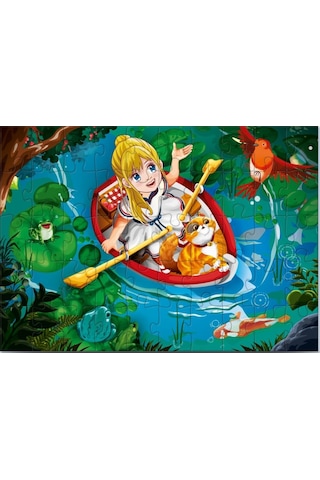 Star Puzzle 50 Parça Küçük Kaşif Çocuk Puzzle 1 Adet