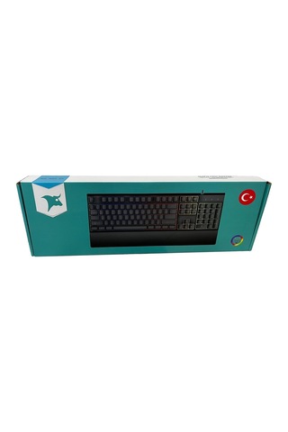 Bggmng Mekanik Hisli Rainbow Metal Gaming Klavye