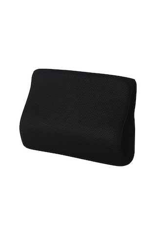 Sandalye Bel Yastığı Siyah 31x23 CM