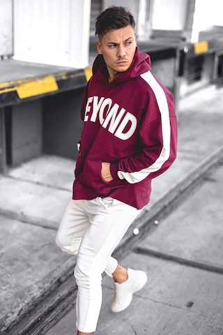 Madmext Madmext Bordo Kapüşonlu Sweatshirt 5327-bordo Bordo