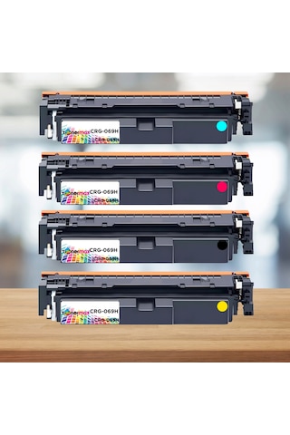 Canon Uyumlu Tonermax Crg-069h Toner 4'lü Set - Çipli / 5094c002 /lbp673cdw /mf752cdw /mf754cdw