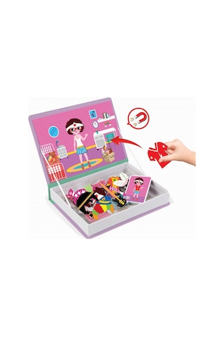 1499 Diytoy. Magnet Kıyafet Giydirme Oyunu / +3 Yaş