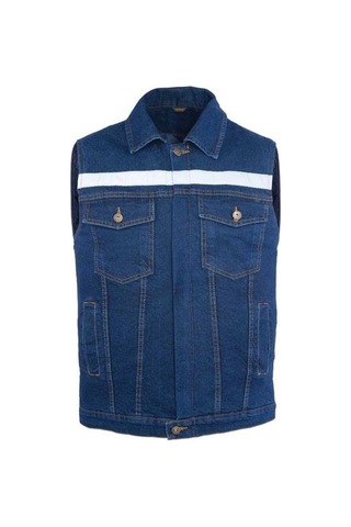 Kot İş Yeleği Myform 2958 Sona Denim 12 Ons Renk Mavi