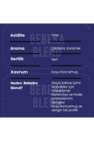 Addis Ababa Bebeka Blend Kavrulmuş Çekirdek Kahve 1000 Gr